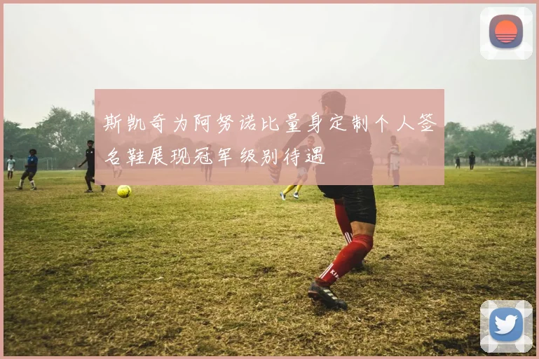 斯凯奇为阿努诺比量身定制个人签名鞋展现冠军级别待遇